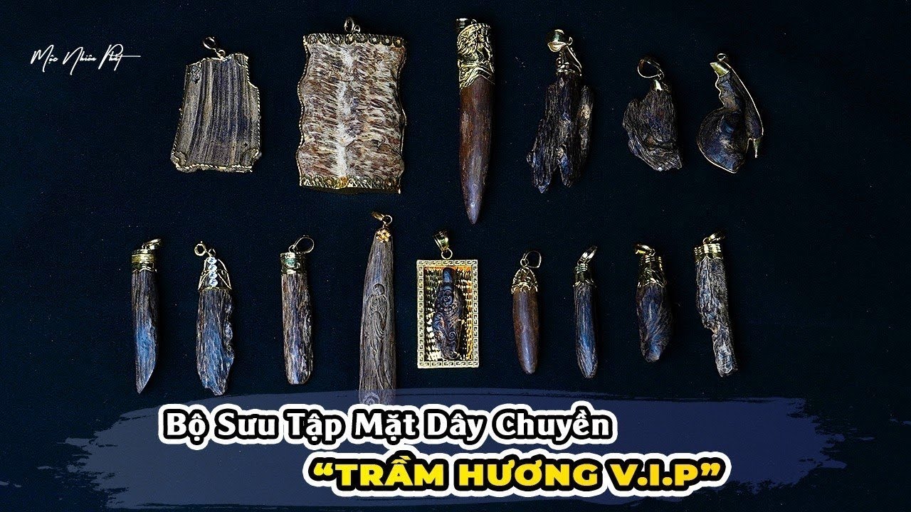 Bộ sưu tập mặt dây chuyền Trầm Hương - Kỳ Nam V.I.P | Mộc Nhiên Phát