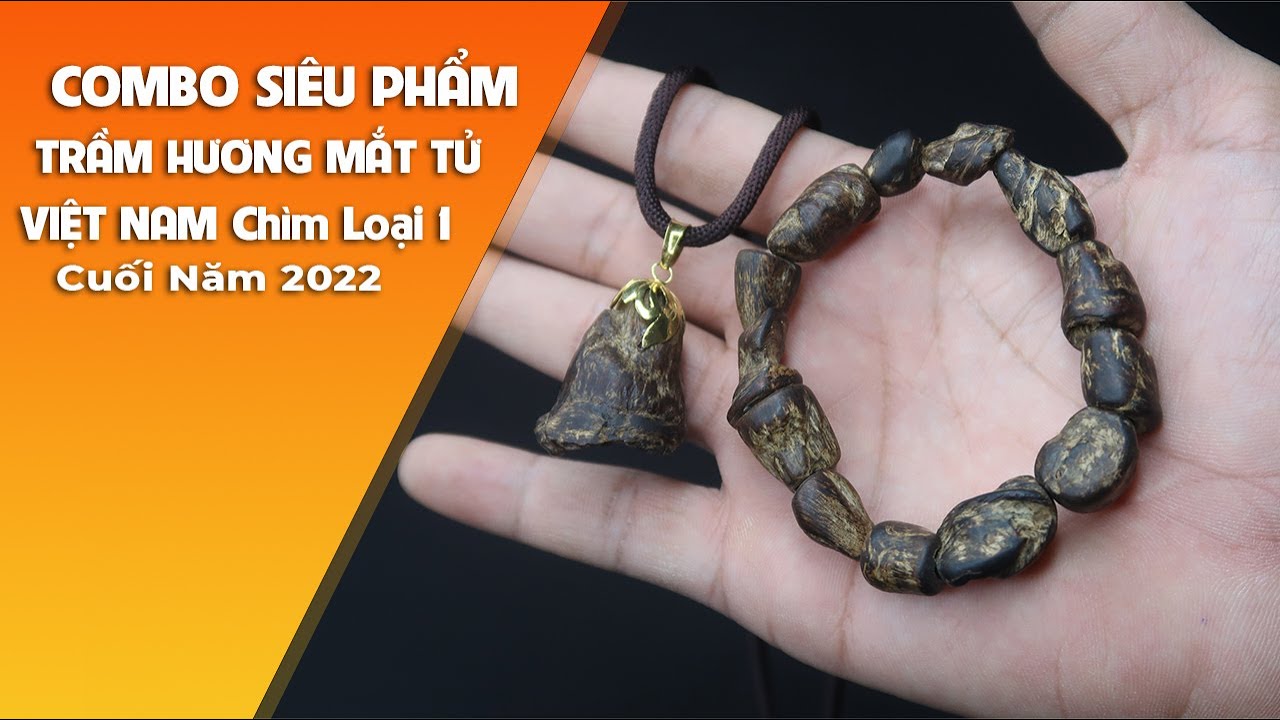 Combo siêu phẩm Trầm Hương mắt tử loại 1 chìm Việt Nam giá trăm triệu | Trầm Hương Mộc Nhiên Phát