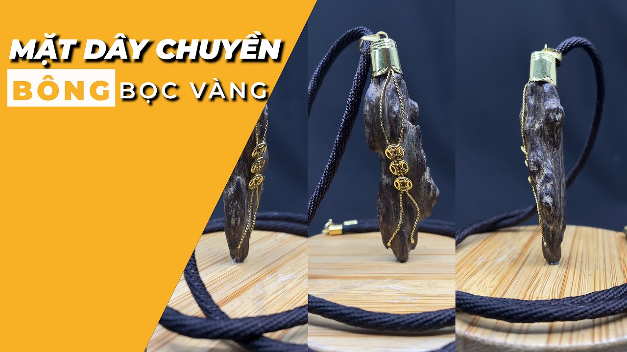 Mặt dây chuyền Bông chìm. Nhưng Bông mà không phải là Bông, vậy nó là gì | Trầm Hương Mộc Nhiên Phát