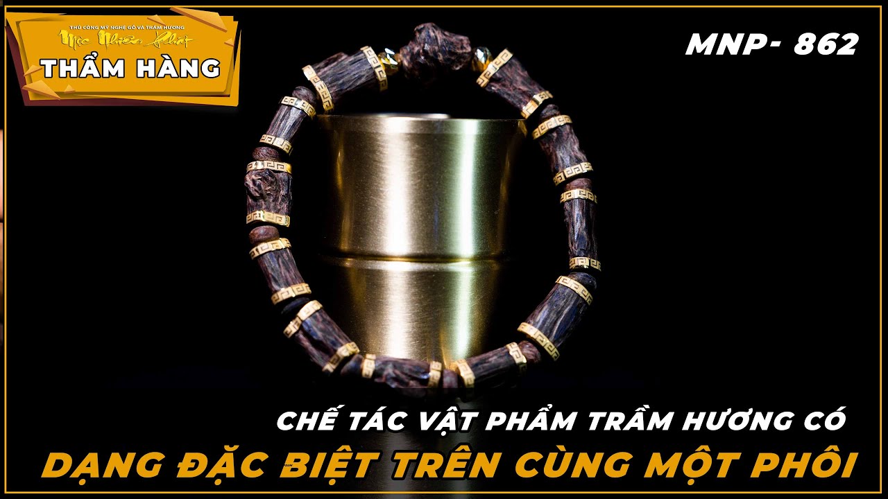 Chế tác vật phẩm Trầm Hương có dạng ĐẶC BIỆT trên cùng một phôi -  [MNP - 862] | Mộc Nhiên Phát